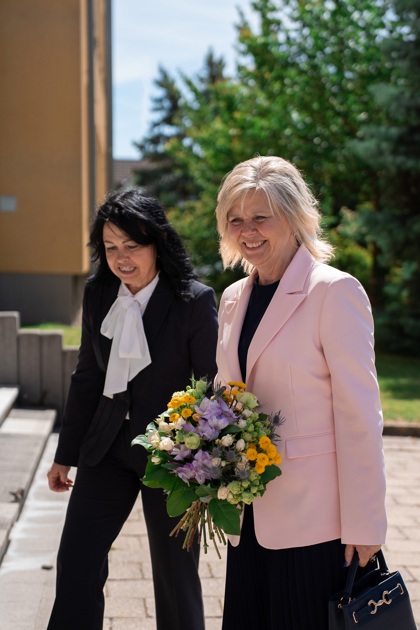 První dáma, paní Eva Pavlová navštívila naši školu